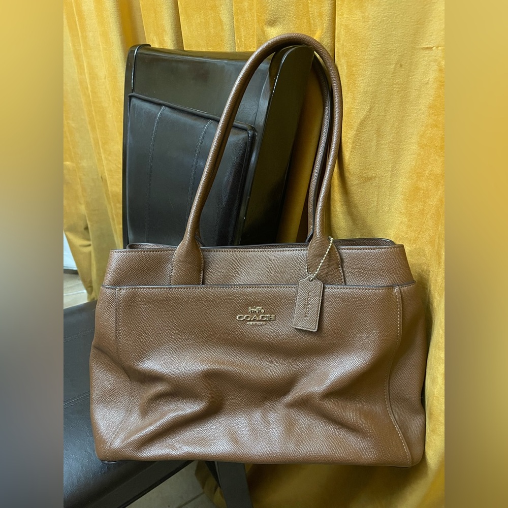 Coach Leather Shoulder Bag
